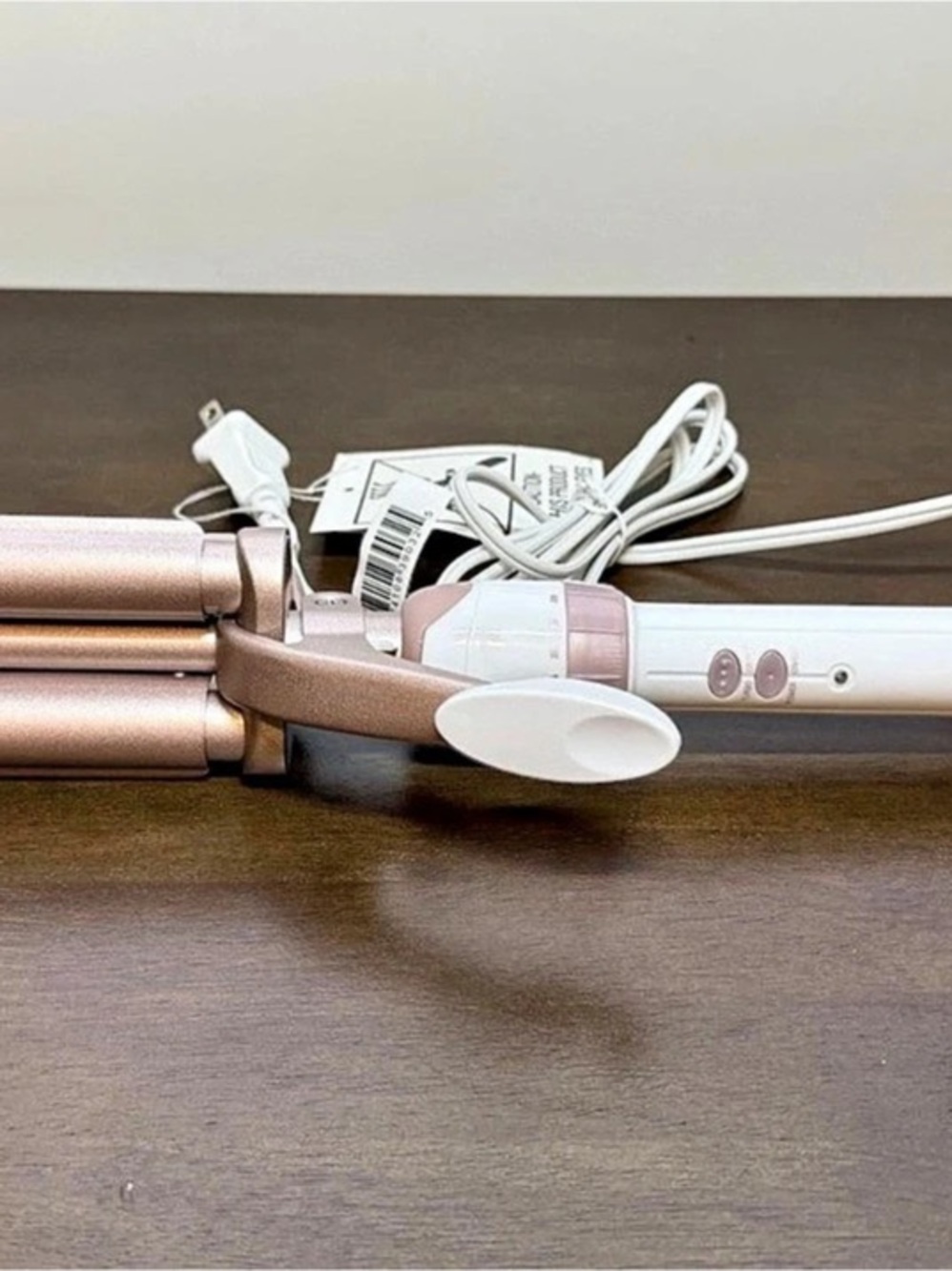 Conair Double Ceramic Triple Barrel Waver Triple Barrel Waver in Pink New Open B